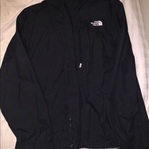 Men’s black north face windbreaker